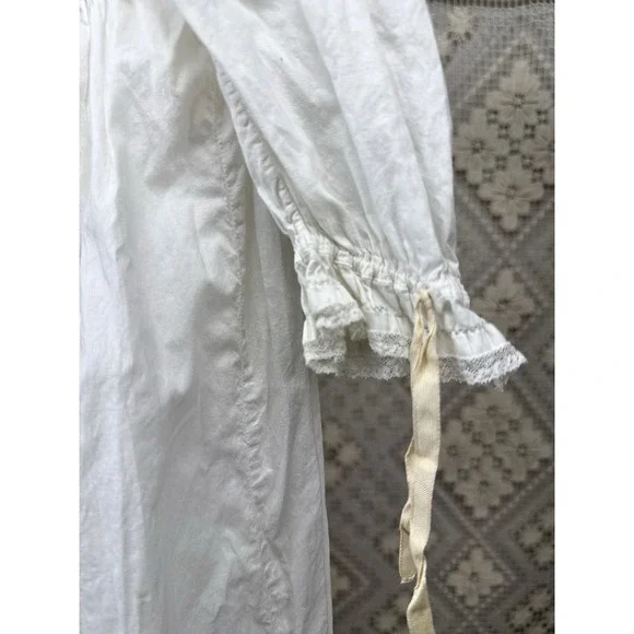 Vintage Lot 16 Baby Child or Large Doll Clothing Dress Gowns Embroidery Tatting - Picture 14 of 16